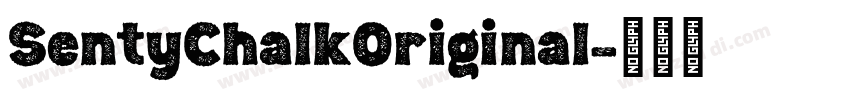 SentyChalkOriginal字体转换