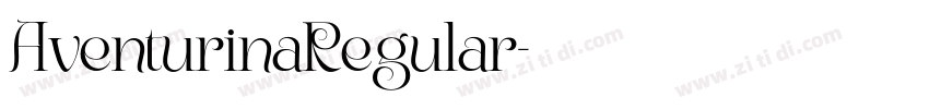 AventurinaRegular字体转换 AventurinaRegular字体转换