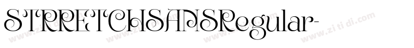 STRRETCHSANSRegular字体转换 STRRETCHSANSRegular字体转换