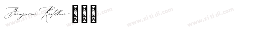 BuongiornoRastellino字体转换