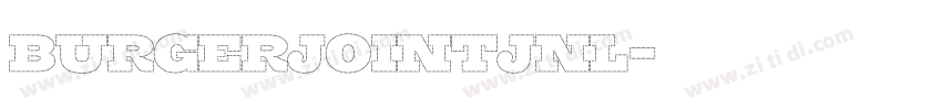 BurgerJointJNL字体转换