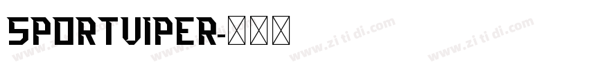 SPORTVIPER字体转换