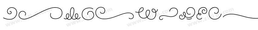 flourished字体转换
