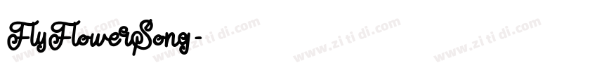 FlyFlowerSong字体转换