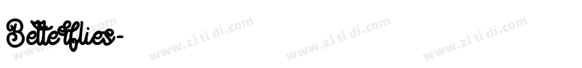 Betterflies字体转换