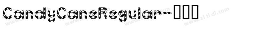 CandyCaneRegular字体转换