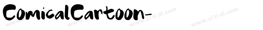 ComicalCartoon字体转换