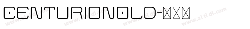 CenturionOld字体转换