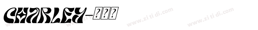 CHARLEY字体转换