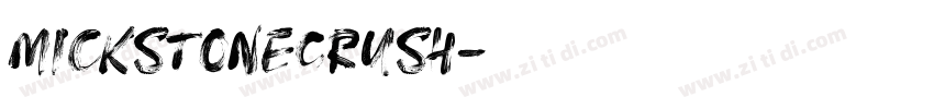 MickstoneCrush字体转换