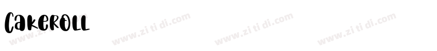 Cakeroll字体转换