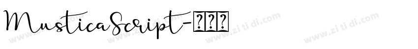 MusticaScript字体转换