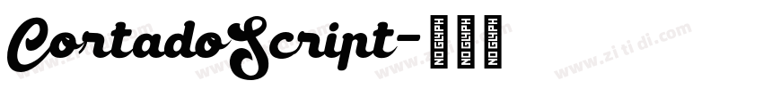 CortadoScript字体转换