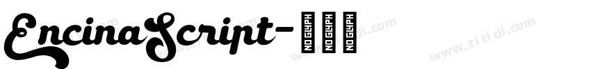EncinaScript字体转换