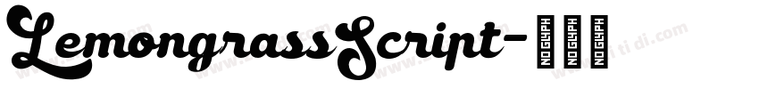 LemongrassScript字体转换 LemongrassScript字体转换