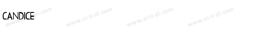 candice字体转换