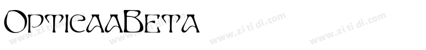 OpticaaBeta字体转换