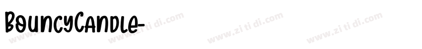 BouncyCandle字体转换