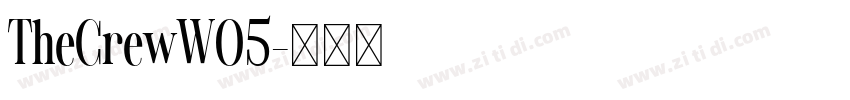 TheCrewW05字体转换