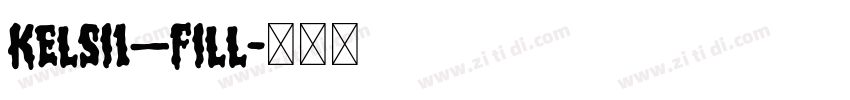 kelsi1—fill字体转换