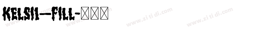 kelsi1—fill字体转换
