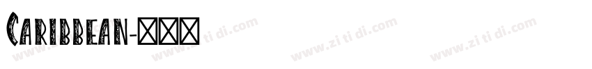 Caribbean字体转换