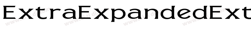 ExtraExpandedExtraBo字体转换