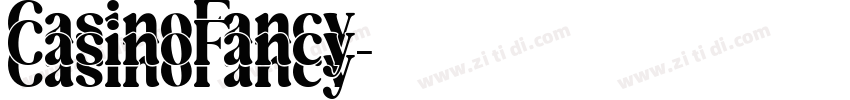 CasinoFancy字体转换