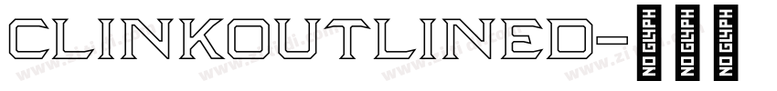 ClinkOutlined字体转换