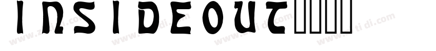 Insideout字体转换