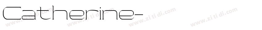 Catherine字体转换