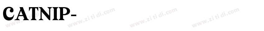 CATNIP字体转换