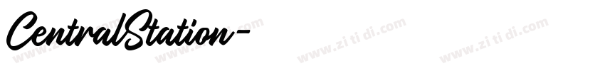 CentralStation字体转换 CentralStation字体转换