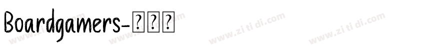 Boardgamers字体转换