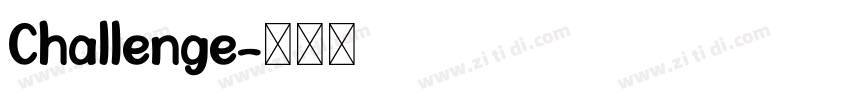 Challenge字体转换