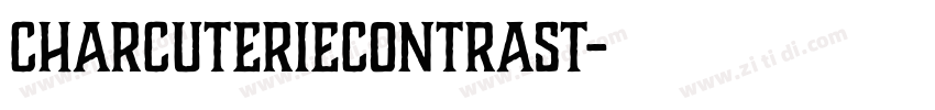 CharcuterieContrast字体转换