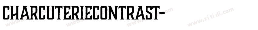 CharcuterieContrast字体转换