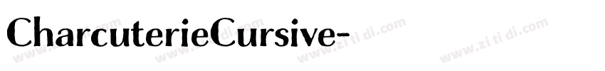 CharcuterieCursive字体转换 CharcuterieCursive字体转换