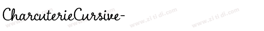 CharcuterieCursive字体转换 CharcuterieCursive字体转换
