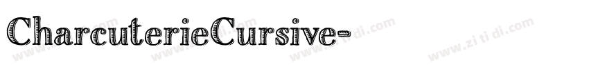 CharcuterieCursive字体转换 CharcuterieCursive字体转换