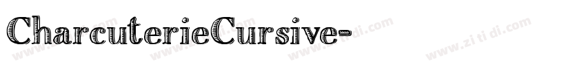 CharcuterieCursive字体转换 CharcuterieCursive字体转换