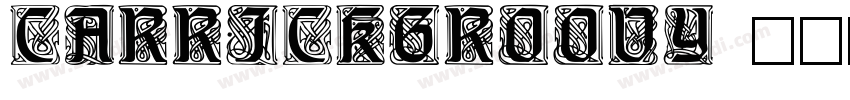 CarrickGroovy字体转换