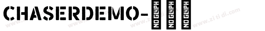 ChaserDemo字体转换