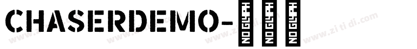 ChaserDemo字体转换