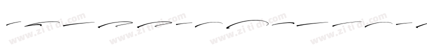 BrittanySignatureReg字体转换