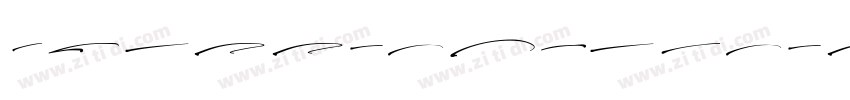 BrittanySignatureReg字体转换
