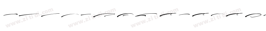 SignatureDecemberReg字体转换