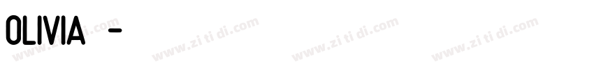 Olivia字体字体转换