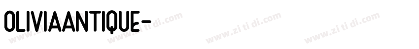 OliviaAntique字体转换