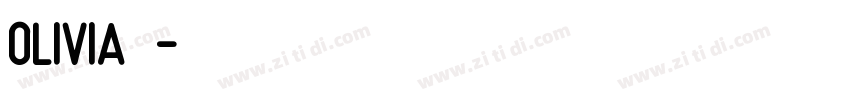 Olivia字体字体转换
